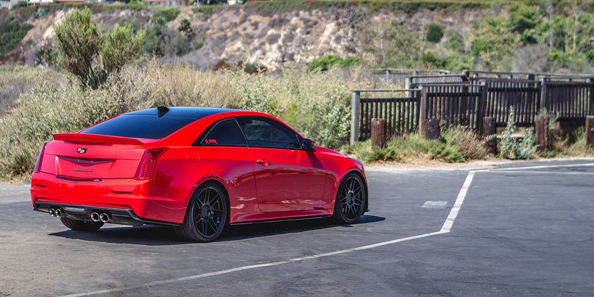 Cadillac ATS with Verde Wheels V21 Reflex