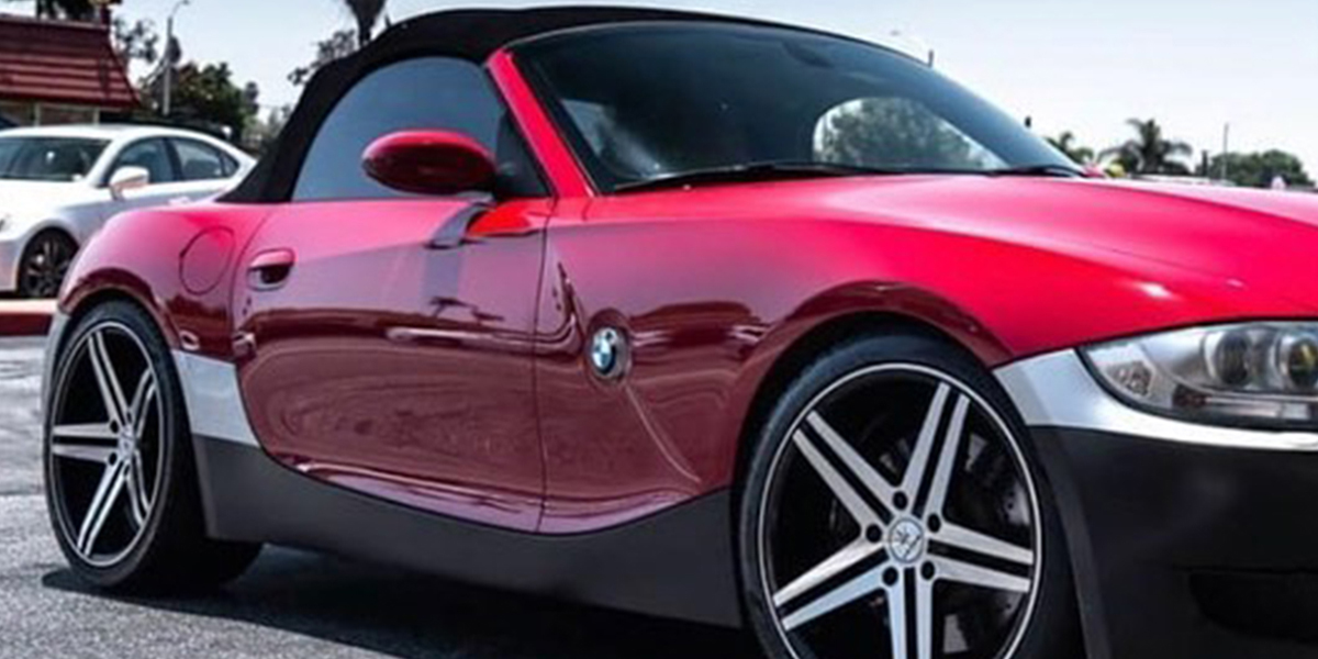 BMW Z4 with Verde Wheels V39 Parallax