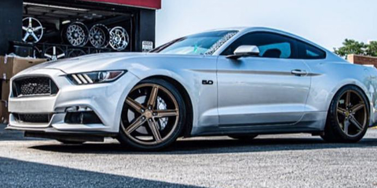 Ford Mustang with Verde Wheels V09 Spry