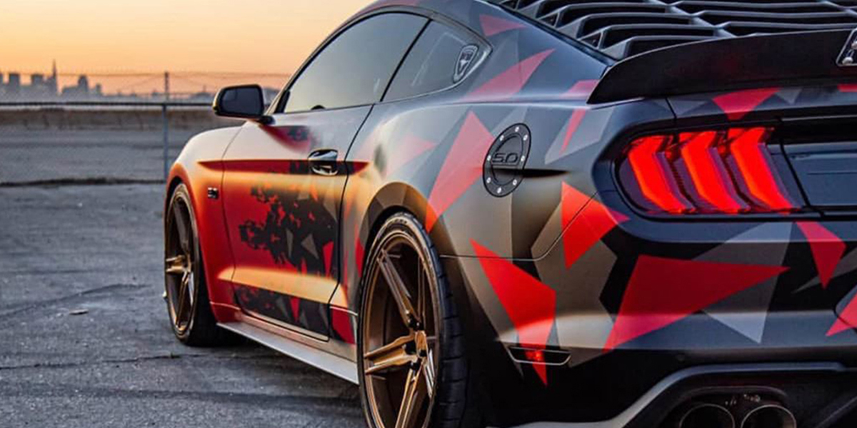 Ford Mustang with Verde Wheels V09 Spry